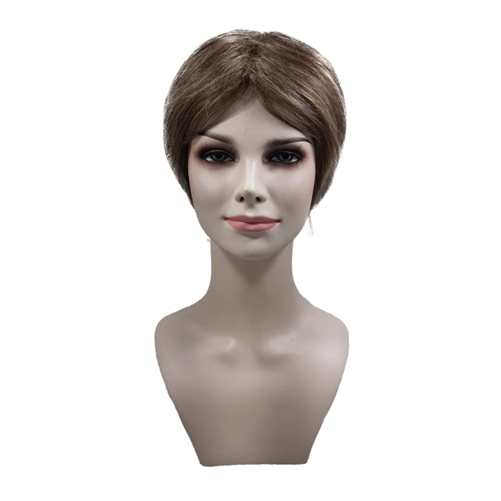 Peruca Sintética Nicole Inteira à mão - Imagem 9