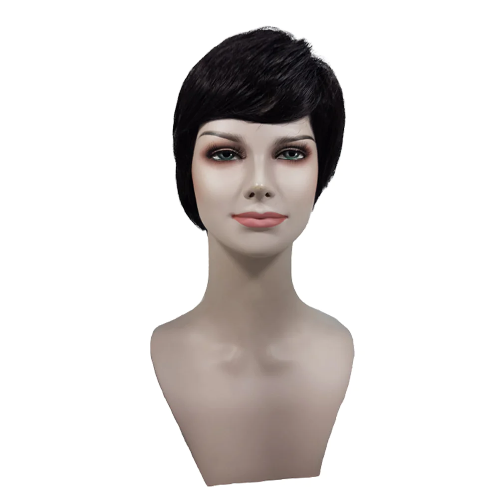 Peruca Sintética Nina Inteira à mão - Imagem 6